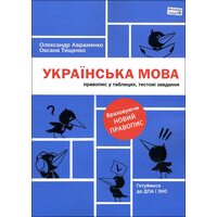 Українська мова. Правопис у таблицях, тестові завдання