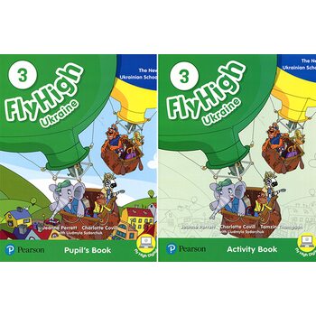 Fly High. 3 клас (комплект із 2 книг). Підручник+зошит
