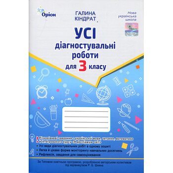 Усі діагностувальні роботи для 3 класу