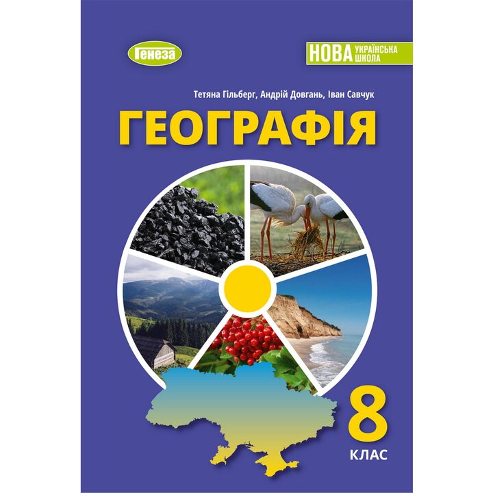 Географія 8 клас. Підручник - Тетяна Гільберг, Андрій Довгань, Іван Савчук (978-617-8524-02-9)