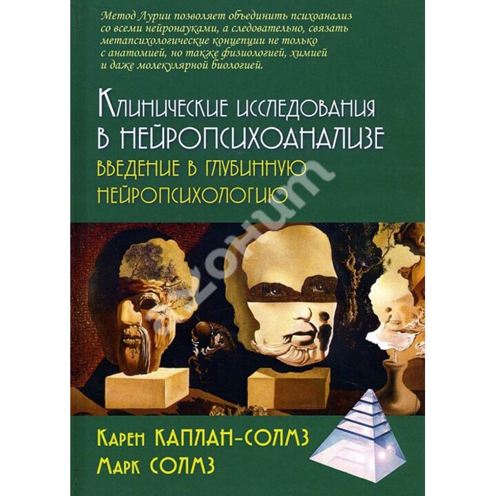 Клинические исследования в нейропсихоанализе. Введение в глубинную нейропсихологию - Карен Каплан-Солмз, Марк Солмз (978-5-8291-1881-5)